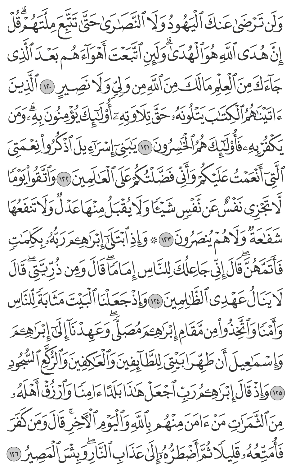 وإذ قال إبراهيم رب اجعل هـذا بلدا آمنا وارزق أهله من الثمرات من آمن منهم بالله واليوم الآخر قال ومن كفر فأمتعه قليلا ثم أضطره إلى عذاب النار وبئس المصير 