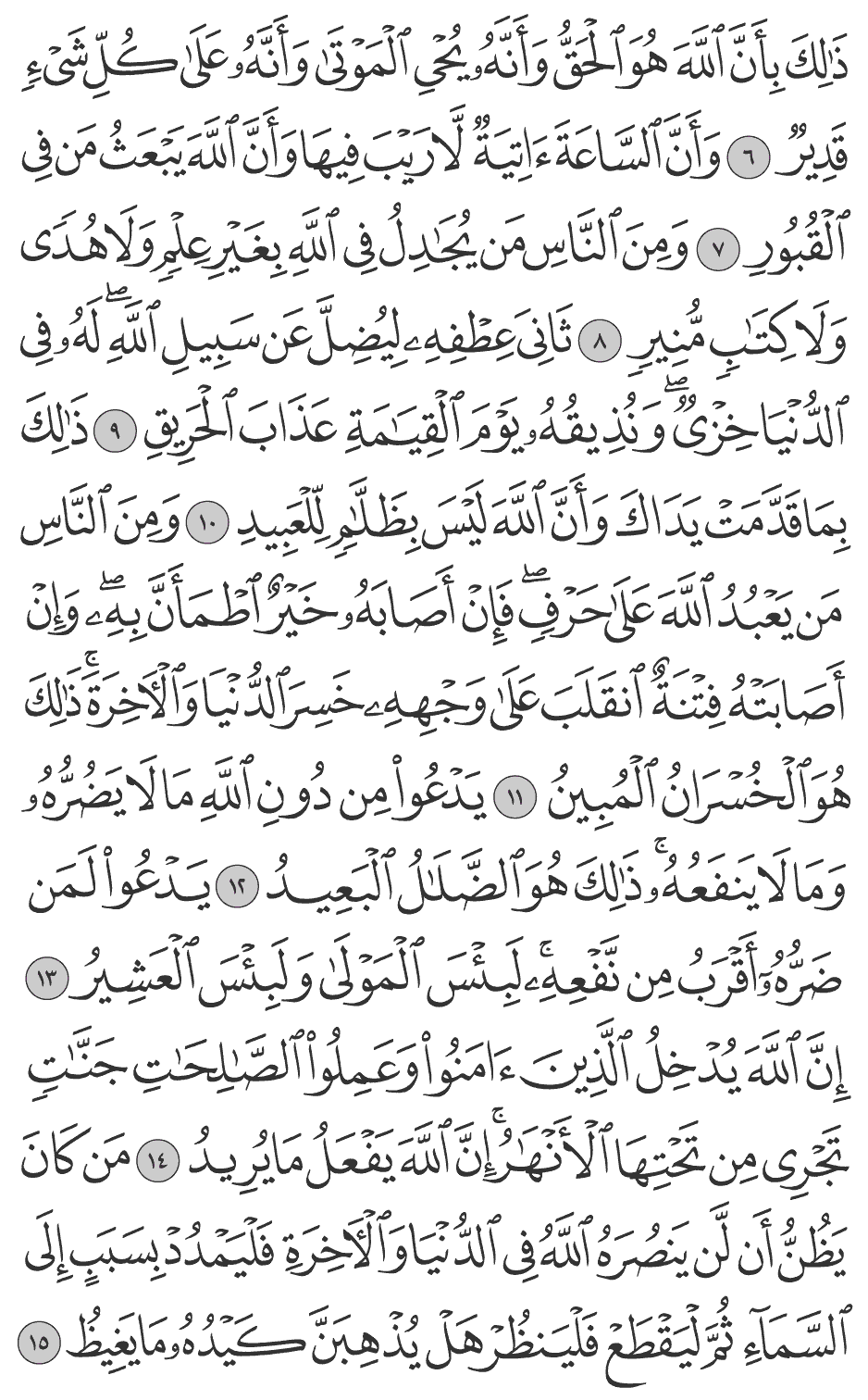 ومن الناس من يعبد الله على حرف فإن أصابه خير اطمأن به وإن أصابته فتنة انقلب على وجهه خسر الدنيا والآخرة ذلك هو الخسران المبين 