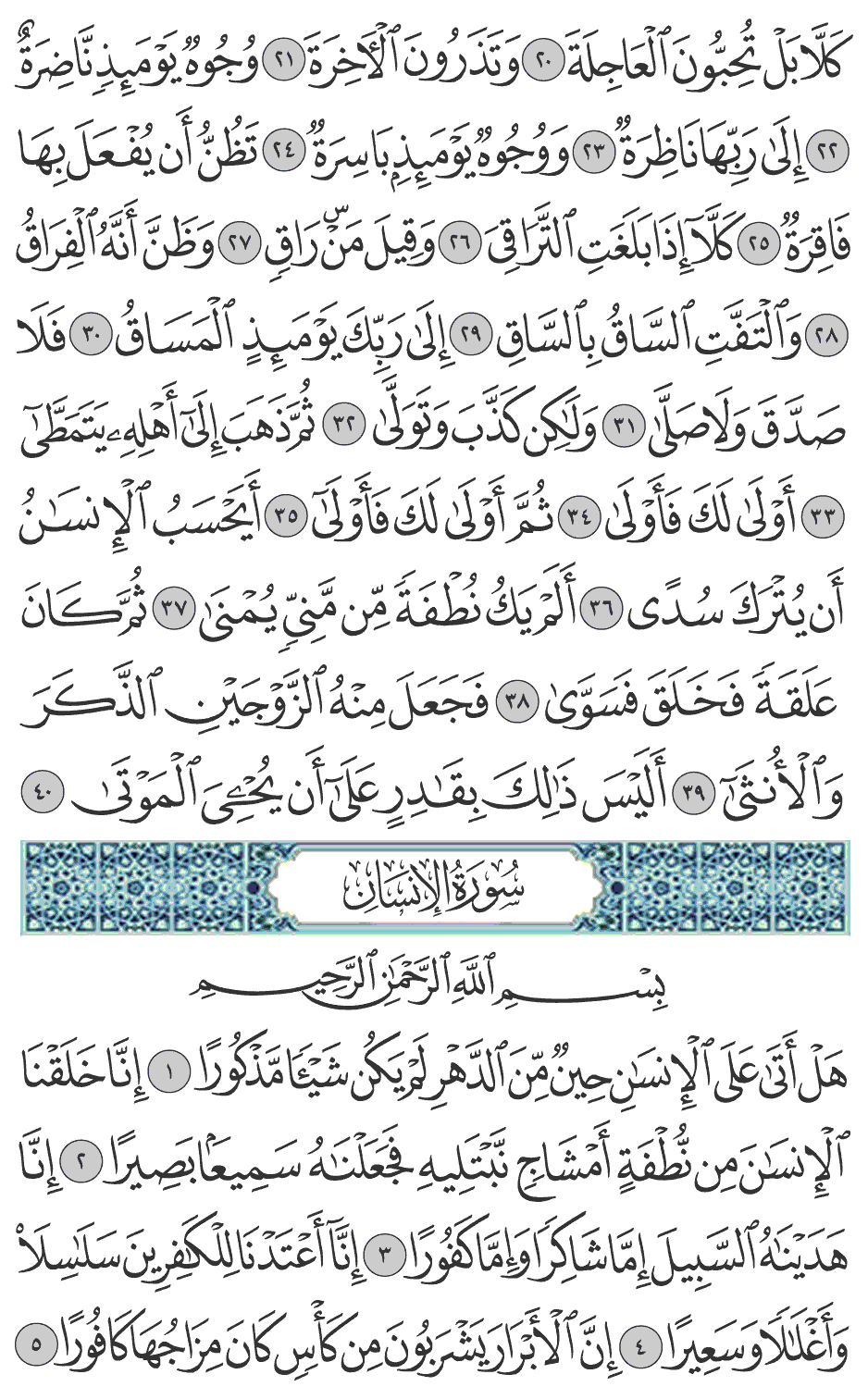 وتذرون الآخرة 